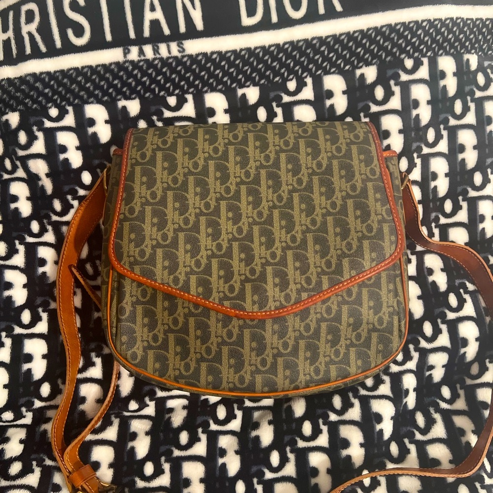 Dior Monogram Trotter Shoulder Bag